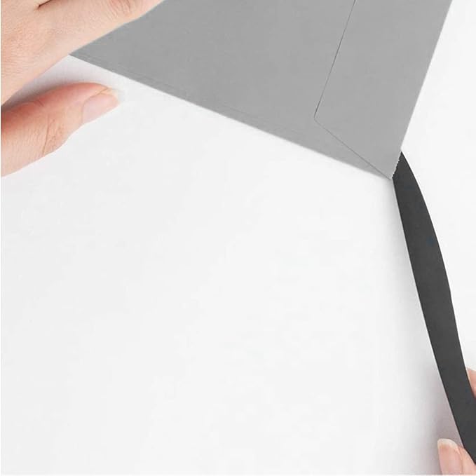 ALLEX Letter Opener Black Yellow 6.7" Sword Envelope Opener Knife, Japanese Stainless Steel Blade [Non-Stick Fluorine Coating], Mail Opener Paper Knife Tool All Metal, Made in Japan
