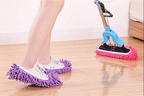 Tamicy Mop Slippers Shoes 5 Pairs (10 Pieces) - Microfiber Cleaning House Mop Slippers Floor Cleaning Tools Shoe Cover Soft Washable Reusable Microfiber Foot Socks Floor Cleaning Tools Shoe Cover | Microfiber, Washable, Reusable, Floor Cleaning Tools, ...