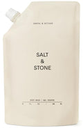 Salt & Stone Body Wash with Antioxidants for Deep Moisture | For Women & Men, Sulfate, Paraben, & Dye Free, Leaving Skin Soft and Hydrated | Santal & Vetiver Refill 32 fl oz