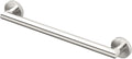 Gatco 972 Glam 18" Grab Bar, Satin Nickel | ADA Compliant Stainless Steel Safety Grab Bar for Bathroom | Total Length 21", 1.25" Dia.