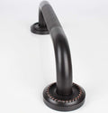 18-Inch Grab Bar Featuring Anti-Slip Handrail, Solid Brass, Oil Rubbed Bronze, Heavy-Duty Construction Armrest, Bathroom Bathtube Shower Safety Rail