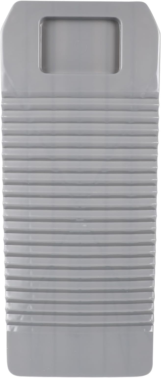 PRETYZOOM Plastic Washboard 18 Inch Household Laundry Helper with Wavy Surface for Gentle Clothes Cleaning and Easy Hand Washing Portable and Laundry Tool