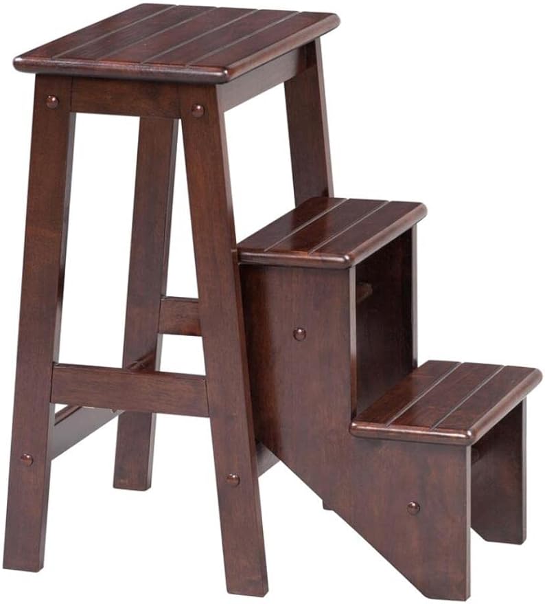 Boraam Step Stool, 24-Inch, Cappuccino