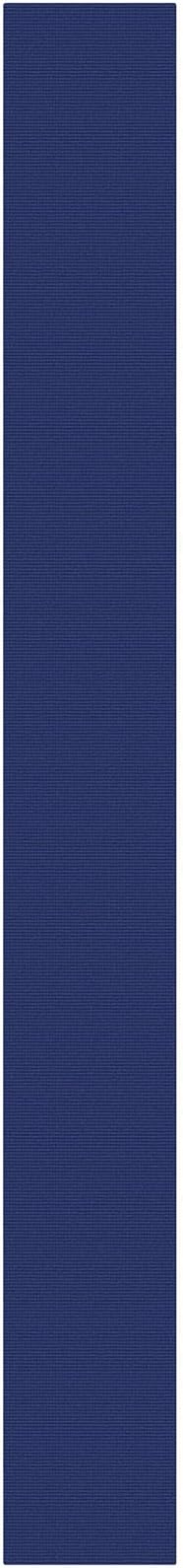 KOZYFLY Braided 2x18 Runners Rugs for Hallway, Extra Long Washable Runner Rug, Woven Non Slip Kitchen Runner, Cotton Entryway Rug, Floor Carpet for Entry, Aisle, Hall, Royal Blue/Navy