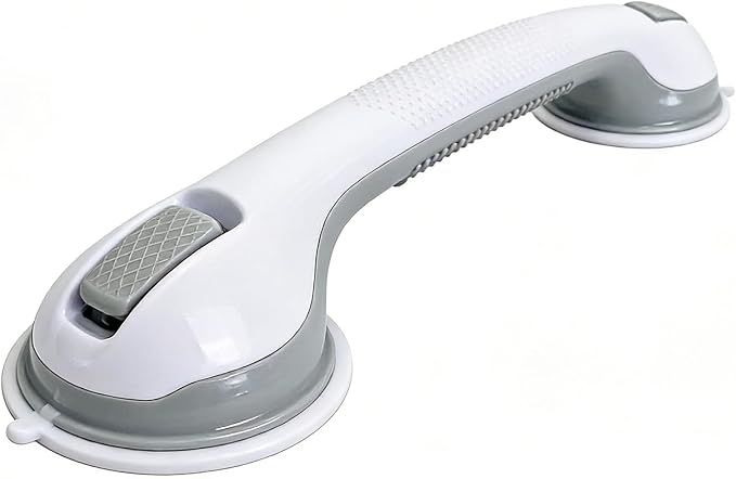 Grab Bars for Shower Handle Shower Grab Bars for Seniors Safety 2 Pcs 16.18 Inch Elderly Suction Cup Bathtubs and Showers Toilet Handles for Elderly Safety Walls Bathroom Tub Handles Hand Rail