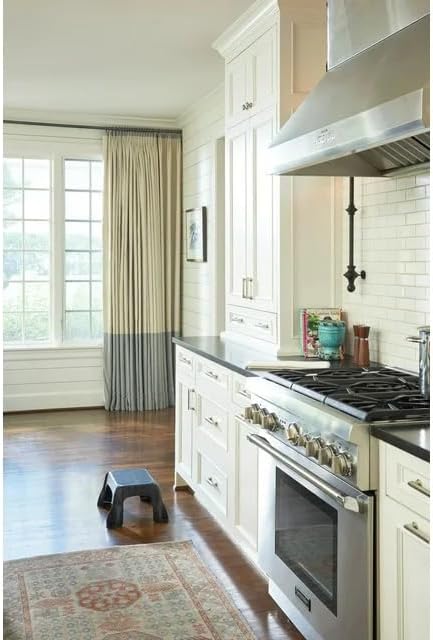 Heavy Duty Plastic Step Stool - 300lb Capacity, Non-Slip Textured Tread - Compact 1-Step Design for Kitchen, Bathroom & Garage - Stable Wide Base (Gray)