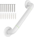 supregear Grab Bars for Bathtubs and Showers - Anti Slip Heavy Duty Shower Safety Handle - White Stainless Steel Support Rail for Bathtub Toilet Kitchen Stairway Elderly Children & Disability, 23.6 in