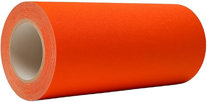 WOD Heavy Duty Anti Slip Tape, Fluorescent Red - 12 inch x 60 ft. Non Skid Treads Weather Proof Indoor/Outdoor Traction Tape for No Slip Stairs ASTC32
