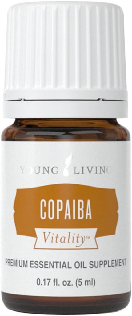 Young Living Copaiba Essential Oil | 5 ml | Warm Woodsy Aroma for Diffusers, Massage & Aromatherapy | Botanical Oil from Copaifera Resin | Smooth Grounding Scent | Seed to Seal Quality