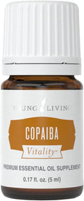 Young Living Copaiba Essential Oil | 5 ml | Warm Woodsy Aroma for Diffusers, Massage & Aromatherapy | Botanical Oil from Copaifera Resin | Smooth Grounding Scent | Seed to Seal Quality