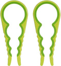 Evriholder Easi-Twist 2pk, Easy Grip Jar Openers, Pack of 2, Colors May Vary