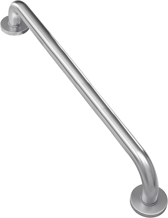 AmazerBath Long Grab Bars for Bathtubs and Showers Anti Slip, 32" L x 1.25" D, Handicap Grab Bars Stainless Steel, Shower Grab Bars for Seniors, Bathtub Handle Bars for Bathroom Holds 500LBS