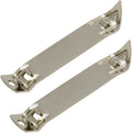 Rocky Mountain Goods Classic Bottle Opener and Can Opener 2 Pack - Heavy Duty Steel Multi Tool and Can Tapper - 4” Length with Sharp Point - Dishwasher Safe - Durable Bend-Proof