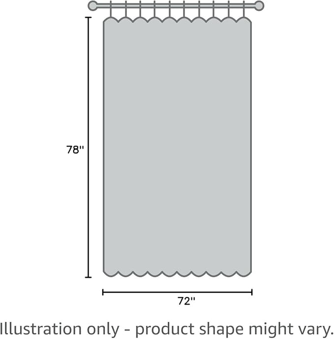 LiBa Bathroom Shower Curtain - Waterproof Plastic Shower Curtain Premium PEVA Non-Toxic with Rust Proof Grommets White 8G Heavy Duty Bathroom Accessories 72x78