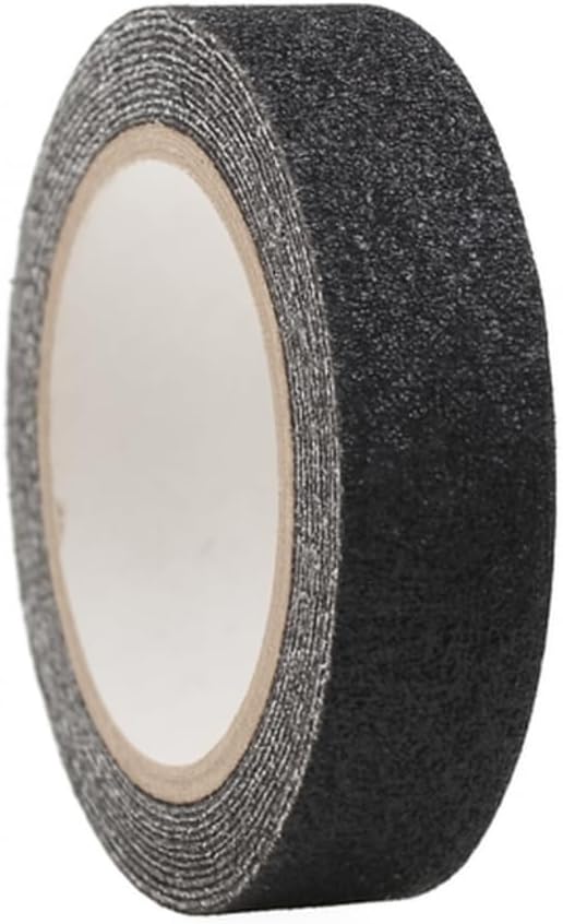 WOD Heavy Duty Anti Slip Tape Black - 1 inch x 30 ft. Non Skid Treads Weather Proof Indoor/Outdoor Traction Tape for No Slip Stairs ASTC32