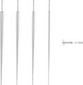 GEMQUEEN Piercing Taper Ball Grabber Tool for Changing Jewelry - 14G 16G 18G 20G Stainless Steel Flat Back Earrings Applicator Tool Threadless Insertion Pin Thread Body Piercing Kit for Ear Nose Lip