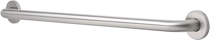 Homewerks 068 HW11442SS 42 inch Bathroom Grab Bar with 1-1/4 Inch Diameter and Concealed Screws ADA Compliant, Stainless Steel