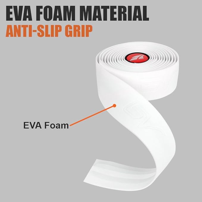 BV EVA Road Bike Handlebar Tapes, Bicycle Bar Tape, Cycling Handle Wraps – 2 Rolls