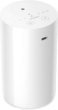 Airversa Waterless Diffuser for Essential Oil, Battery Operated Nebulizer, 0.7 Fl.Oz./ 20mL Capacity, Mini Scent Air Machine, 3 Countdown Timers & 3 Mist Levels for Home Room Car Office - AN8 White