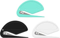 3 Pack Letter Opener Envelope Slitter – Envelope Opener with Safety Concealed Sharp Blade Neatly Opened Without Damage.Mail Opener for Women Men,Office Worker,Graduate Students,Home,Office,Postal