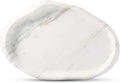 Koville Luxurious Natural White Marble Vanity Tray, Cloud Shape Serving Stone Key Tray for Home Decor, 10" x 7" Marble Storage Trays for Bathroom, Stone Plate Holder for Perfume, Candle and Jewelry