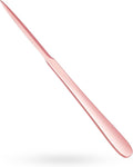 9" Rose Gold Metal Letter Opener with Minimalist Design, Safe Double Edge Blades, Anti-Fingerprint Long Handle, Mail Opener Paper Knife Tool Envelope Opener