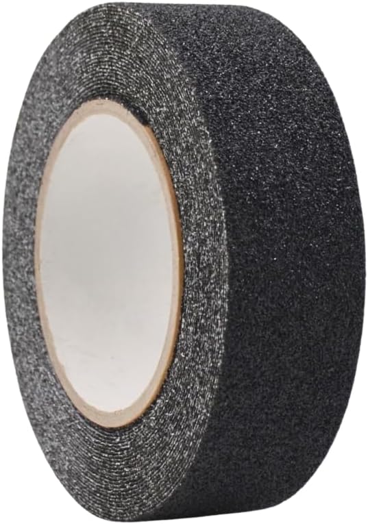 WOD Heavy Duty Anti Slip Tape Black - 1.5 inch x 30 ft. Non Skid Treads Weather Proof Indoor/Outdoor Traction Tape for No Slip Stairs ASTC32