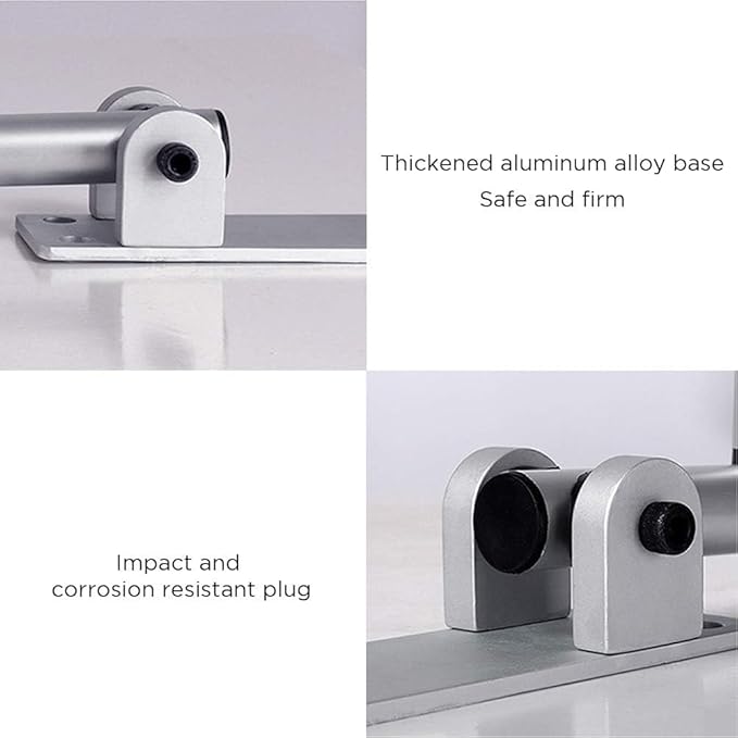 Handicap Grab Bars Rails 30 Inch Toilet Handrails Bathroom Safety Bar Hand Support Rail Handicapped Handrail Accessories for Seniors Elderly (30inch)
