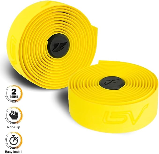 BV EVA Road Bike Handlebar Tapes, Bicycle Bar Tape, Cycling Handle Wraps – 2 Rolls