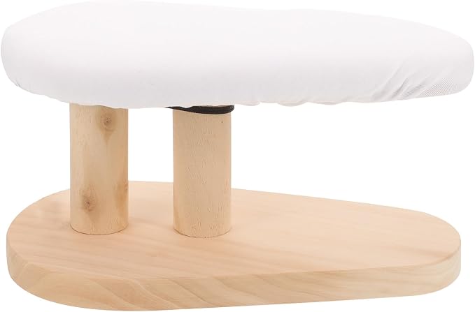 Kichvoe Multifunctional Compact Tabletop Ironing Board with Curved Design for Household and Shirt Ironing Portable and Space-Saving Ironing Tool 11.02X6.29X5.90In