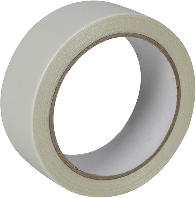 Duck Brand 286373 Indoor/Outdoor Carpet Tape, 1.41-Inch x 42 Feet White, Pack of 6.