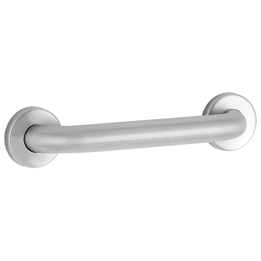 BOBRICK 5806X24 Stainless Steel Straight Grab Bar with Satin-Finish, 24" (610mm) Length, 1-1/4″ (32mm) Diameter