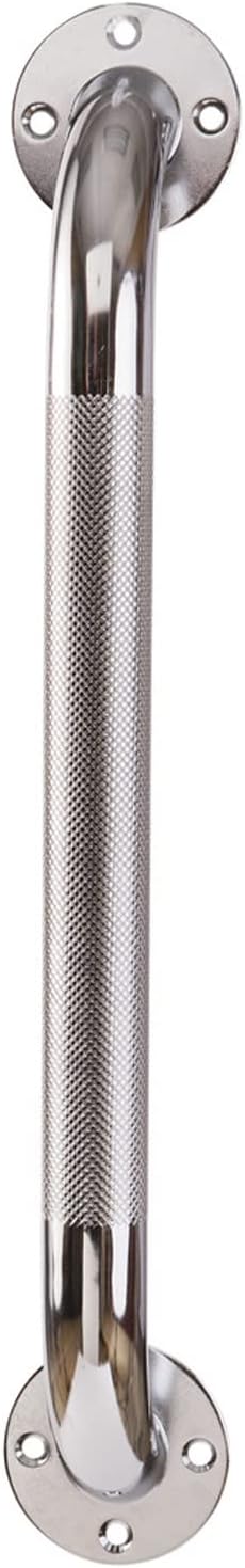 DMI Textured Grab Bars, Handicapped Grab Bars for Bathroom,Shower Rails, Grab Bar for Handicap and Elderly,Perfect for Bathroom Safety,Rust-Resistant Steel, 12", Chrome,FSA & HSA Eligible (Pack of 1)