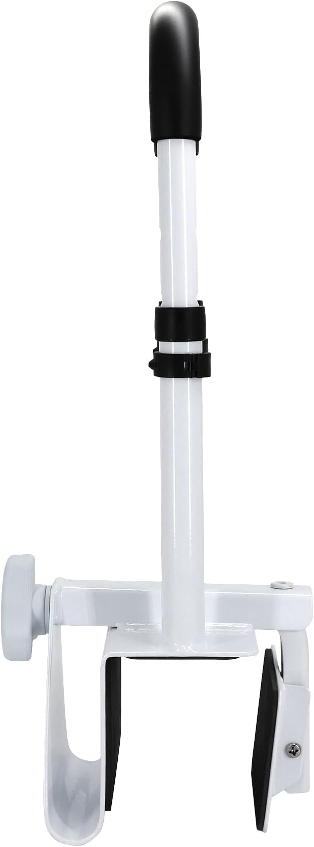 Vaunn Medical Adjustable Height Bathtub Safety Rail, Extra-Height 17"-20" Tall Extension ADA Compliant Shower Grab Bar Handle for Elderly and Disabled, Secure Locking Tub Clamp, 300 lbs