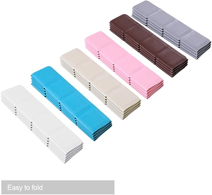 Webos Foldable Non Slip Silicon Bath Mat Bathtub mat Shower mats no Suction Cups for Textured Tub and Reglazed Tub (Foldable-White, 28-inch x 14-inch)