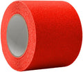 WOD Heavy Duty Anti Slip Tape, Fluorescent Red - 4 inch x 60 ft. Non Skid Treads Weather Proof Indoor/Outdoor Traction Tape for No Slip Stairs ASTC32