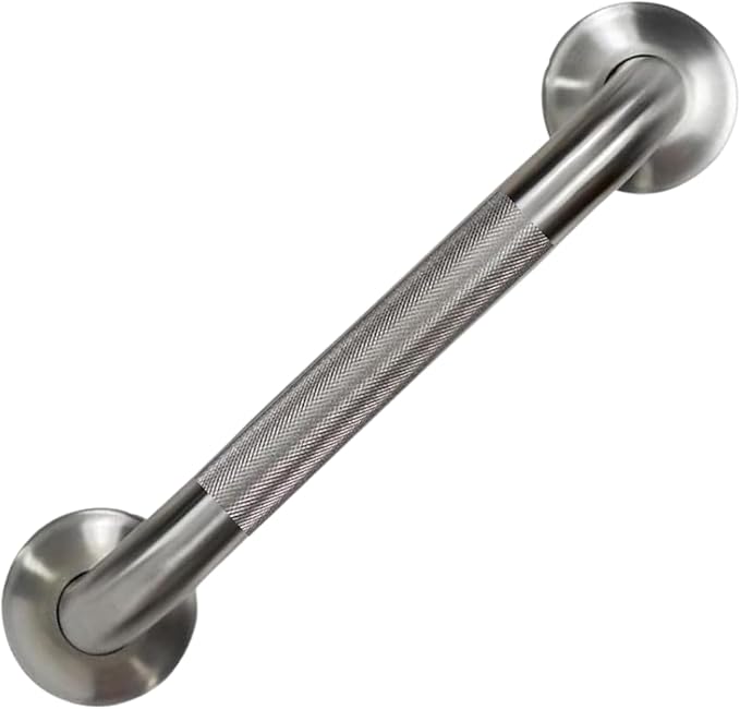 Vive Shower Bars for Elderly - Grab Bar Bathroom Antislip Handrail for Seniors, Elderly Assistance Product, Heavy Duty Shower Handles, Handicap, Stainless Steel, Multipurpose, 440 lbs