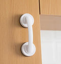 Suction Cup Door Handle, Glass Door Handle, Refrigerator, Drawer, Bathroom, Suction Cup armrest, Bathtub Shower Handle, Kitchen Drawer Cabinet Handle (Large White)