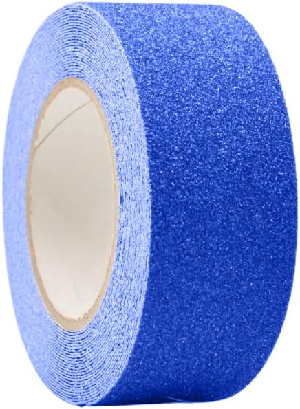 WOD Heavy Duty Anti Slip Tape Dark Blue - 2 inch x 60 ft. Non Skid Treads Weather Proof Indoor/Outdoor Traction Tape for No Slip Stairs ASTC32