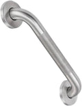 12 Inch Shower Grab Bar for Seniors,1.25'' Diameter 304 Stainless Steel Heavy Duty Anti-Slip Bathroom Safety Handicap Grab Bar for Shower, Bathtub & Toilet Support, Wall Mounted, Supports 500lbs