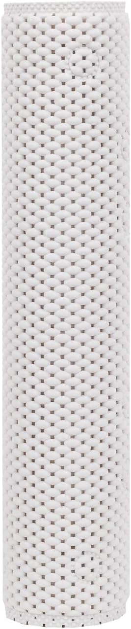 Duck Brand Clorox Cushioned Foam Bath Mat for Tubs, Non-Slip with Suction Cups, 17 Inches x 36 Inches, White (Pack of 4)