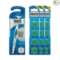 Reach Ultraclean Access Flosser Bundle, Mint, Plaque Remover for Teeth, for Hard to Reach Areas, Oral Care, PFAS-Free, 1 Flosser Starter Kit + 3 Packs Refill Heads