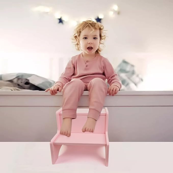 Pink Toddler Step Stool