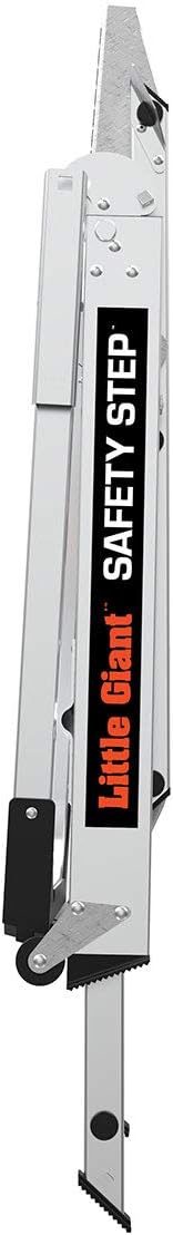 Little Giant Ladder Systems 10310BA Safety Step Stepladder with Handrail, 3-Step