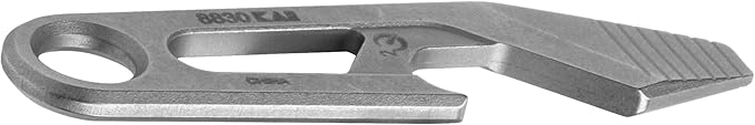 Kershaw Recap Multi-Tool, Stainless Steel, EDC Multi-Tool with Bottle Opener, Pry Bar, and Flathead Screwdriver Tip, Integrated Lanyard Hole, for Key Ring, Pocket or Purse Carry