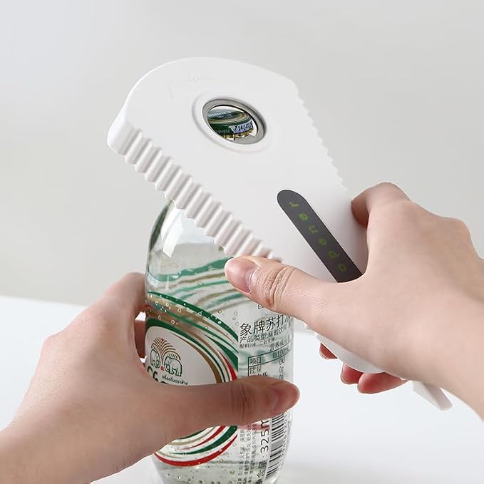 Multifunctional Opener,Bottle Opener,Jar Opener(lid DIA 0.79-2.95in),Can Opener for ring-pull can,with Magnet;A Good Helper for Women Children and the Elderly;Gift for Relatives and Friends;tloftl