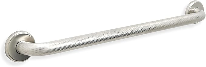 16" Shower Handle Shur Grip | 304 Stainless Steel Bathroom Grab Bars for Seniors, Handicap Grab Bars | ADA Shower Bars Safety for Elderly Holds Upto 400lbs, Grab Bars for Bathtubs and Showers