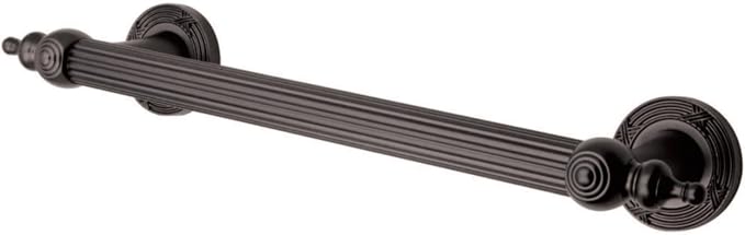 Kingston Brass DR710125 Designer Trimscape Templeton Grab Bar 12-Inch with TL TIP, Oil Rubbed Bronze