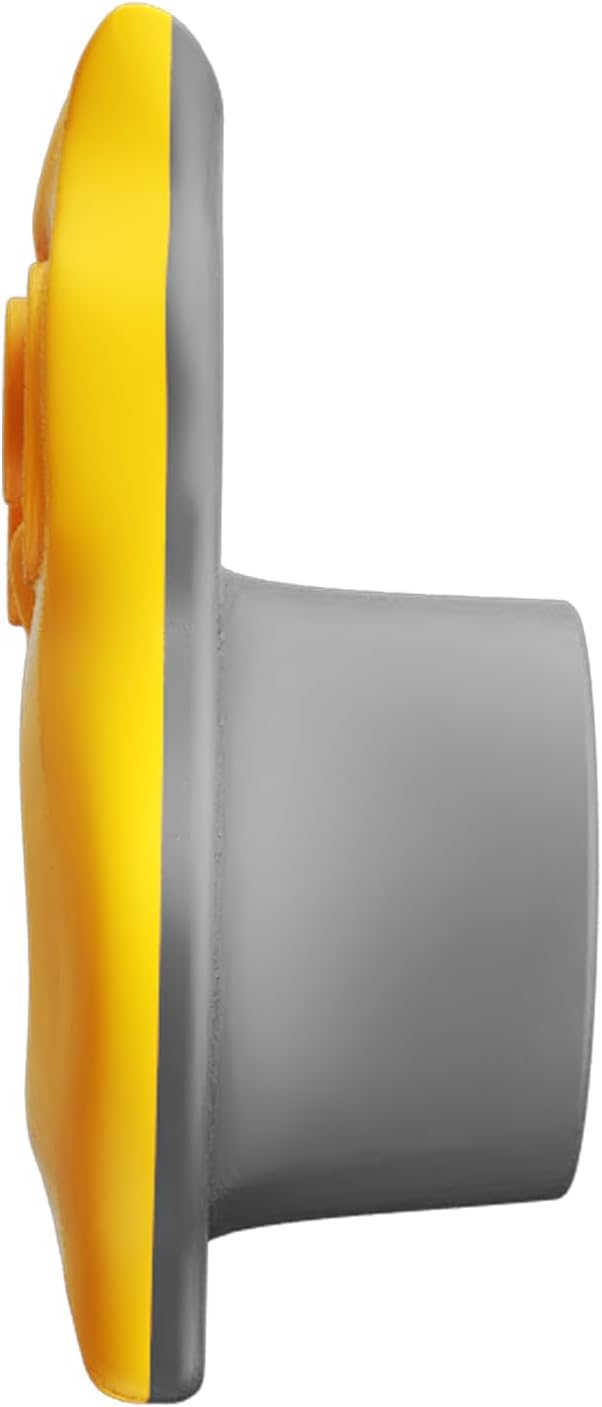 4-in-1 Manual Owl Bottle Opener - BPA-Free Multi-Function Opener for Bottle Caps, Jars, Pull Tabs & Twist Caps, Ergonomic Design for Kids, Seniors & Weak Hands (Yellow)