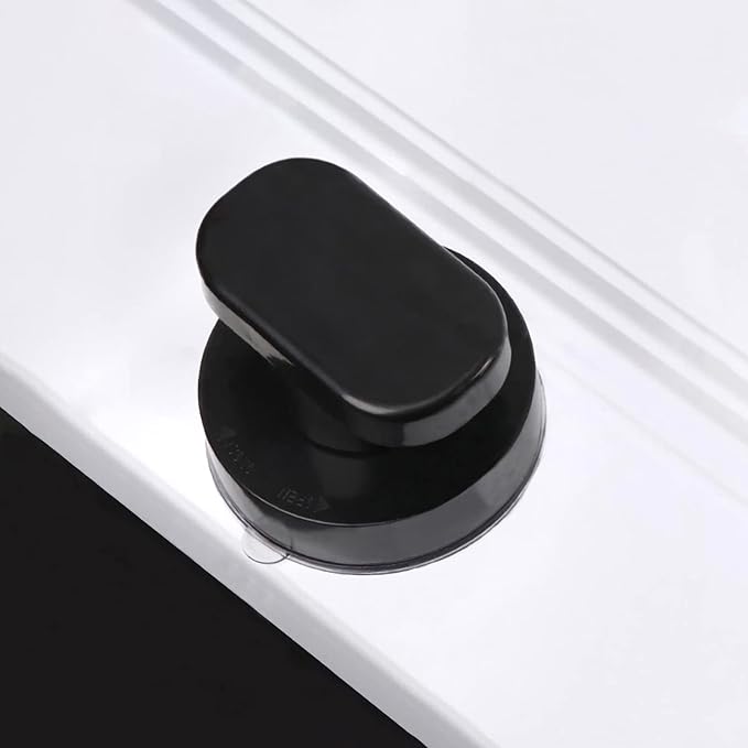 KAFENDA Strong Suction Cup Handle is Suitable for Glass Doors and Windows, as Well as cabinets. It Features a Seamless Installation, is Washable, and can be reused